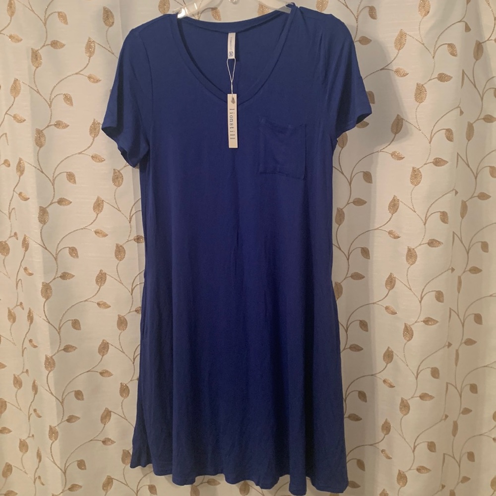 NWT Dress Blue Medium